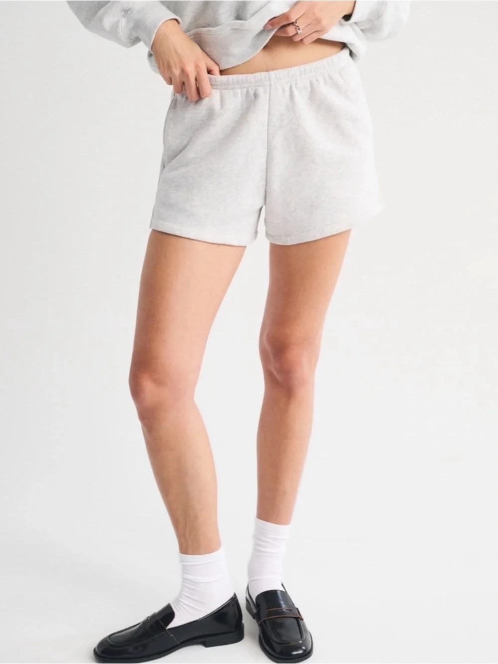 NWT Abercrombie & Fitch High Rise Sunday Mini Short